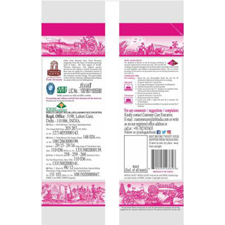 India Gate Feast Rozzana Basmati Rice  (5 kg)
